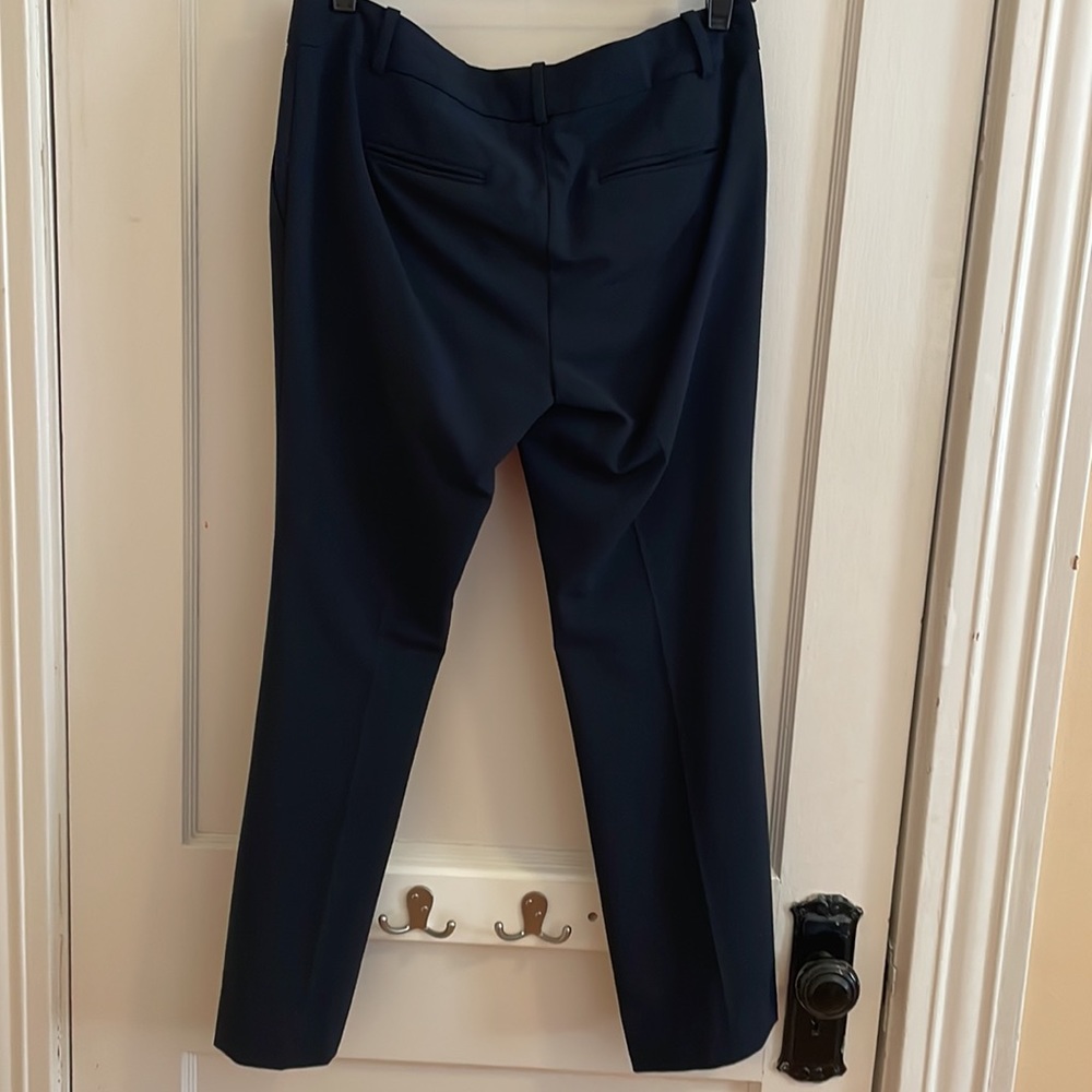 Like New Ann Taylor Navy Devlin Trousers View 3